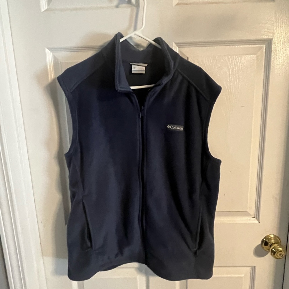 Columbia Midnight Blue Fleece Vest